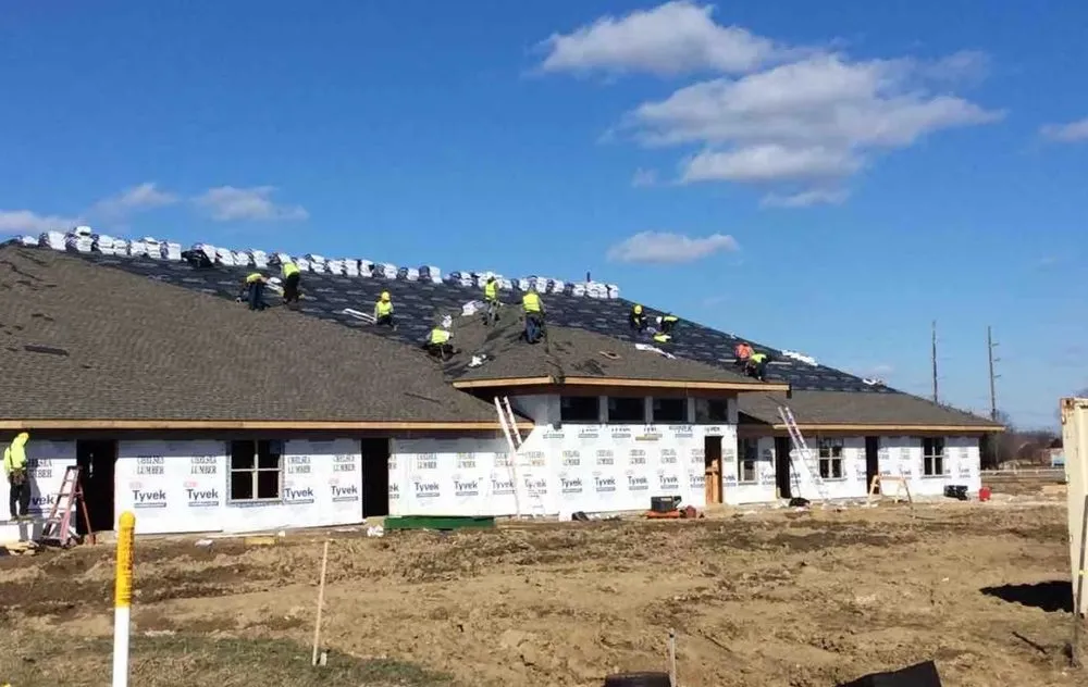 Slide of Moss Roofing