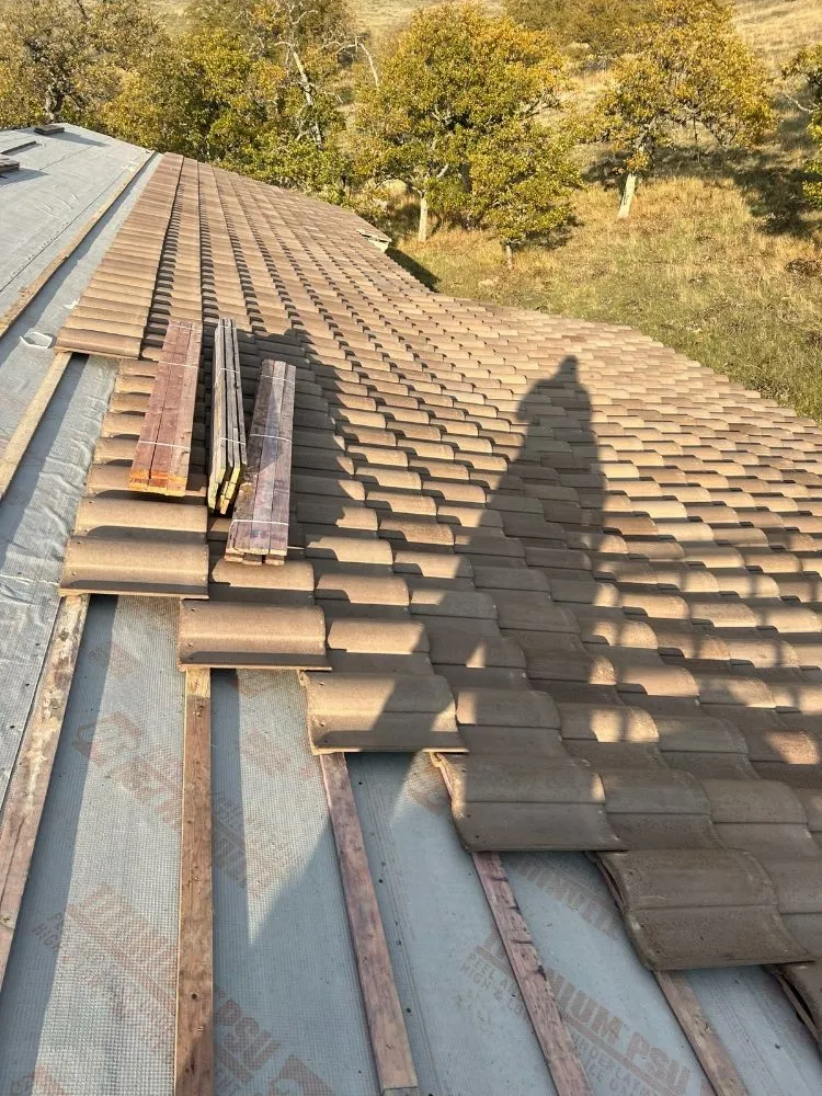 Slide of Moss Roofing Solutions