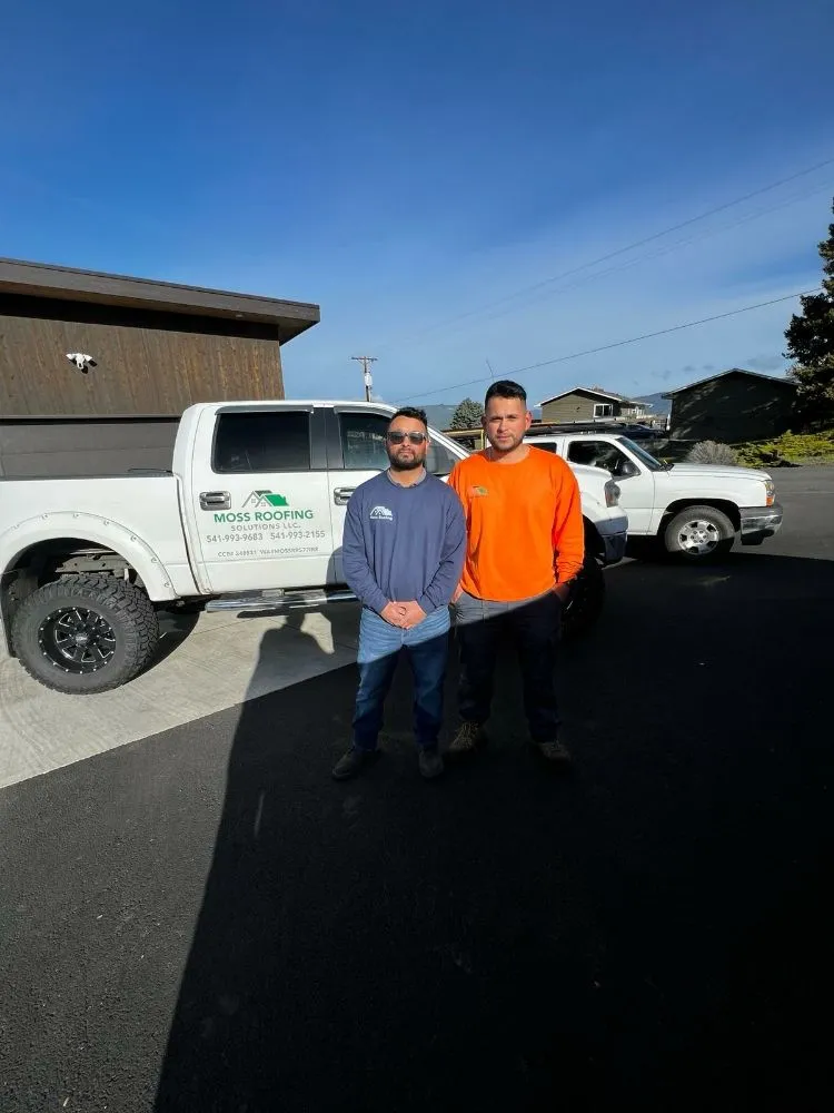 Slide of Moss Roofing Solutions