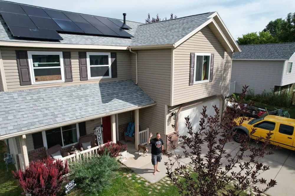 Slide of Mountain Roofers