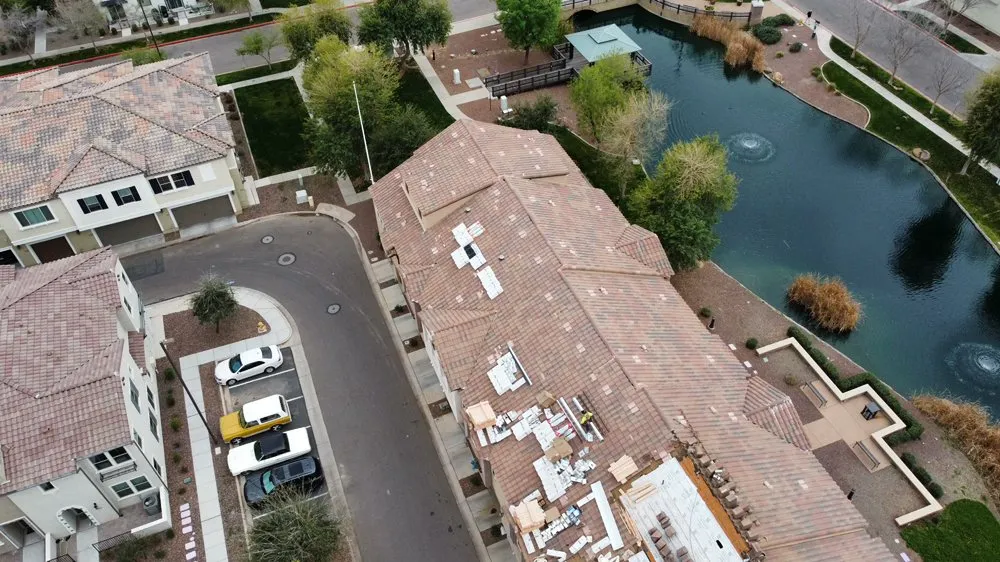 Slide of Mountain Roofers