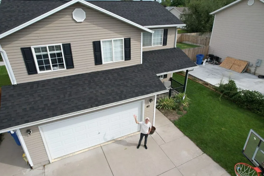 Slide of Mountain Roofers