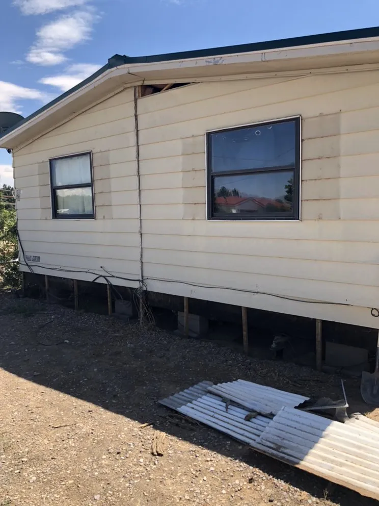 Slide of Mountain Top Construction