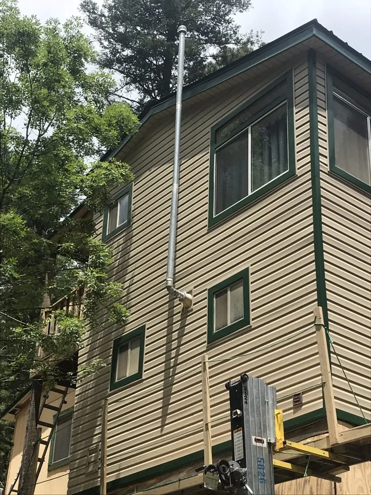 Slide of Mountain Top Construction