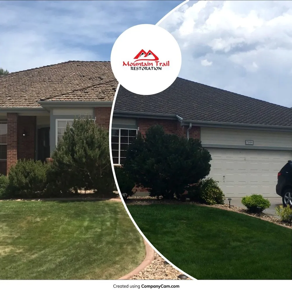 Slide of Mountain Trail Restoration