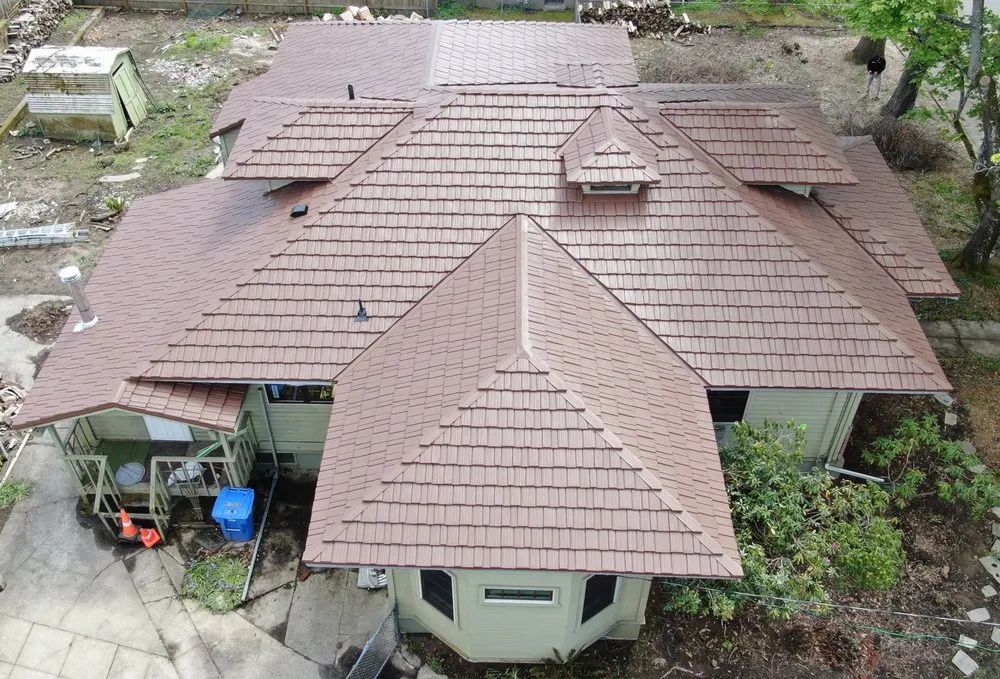 Slide of Mountaintop Metal Roofing