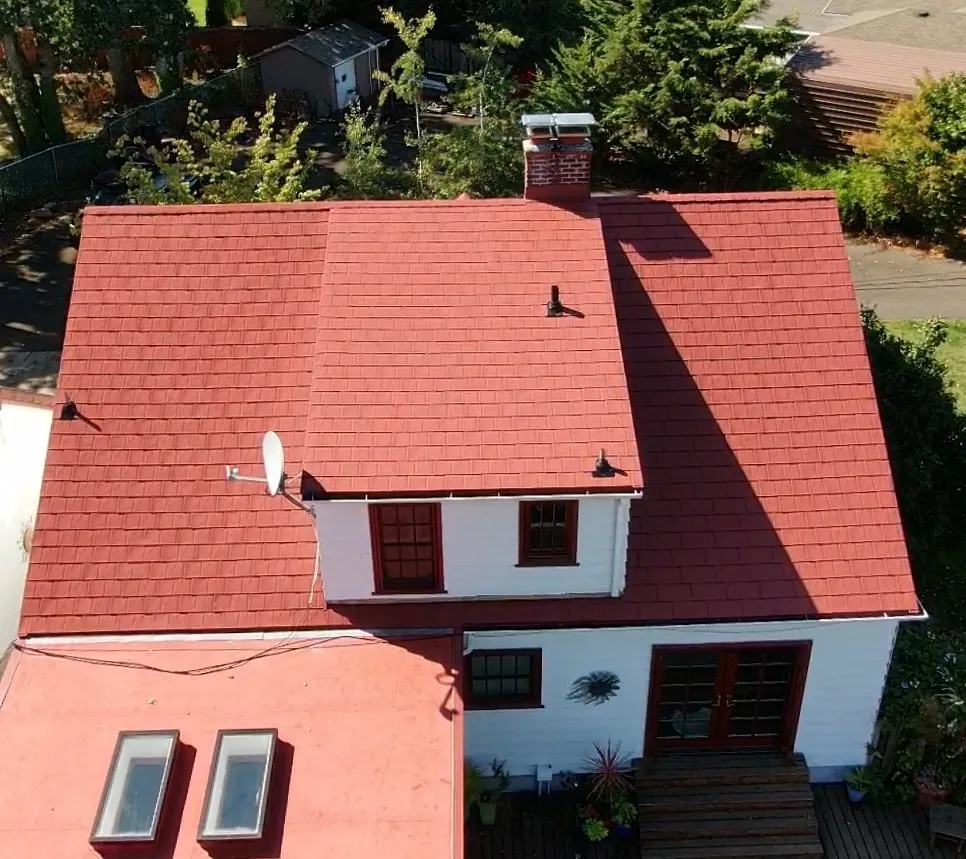 Slide of Mountaintop Metal Roofing