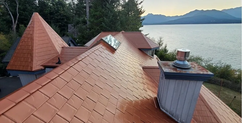 Slide of Mountaintop Metal Roofing