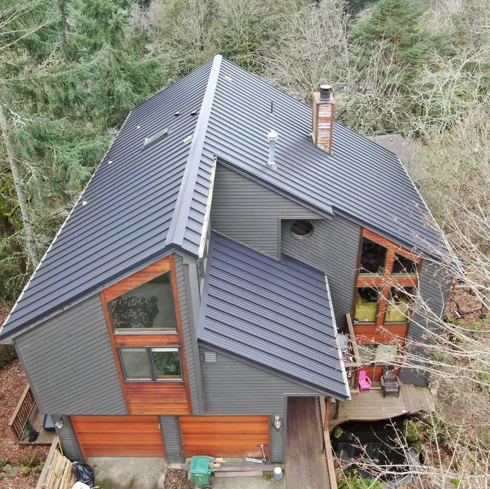 Slide of Mountaintop Metal Roofing