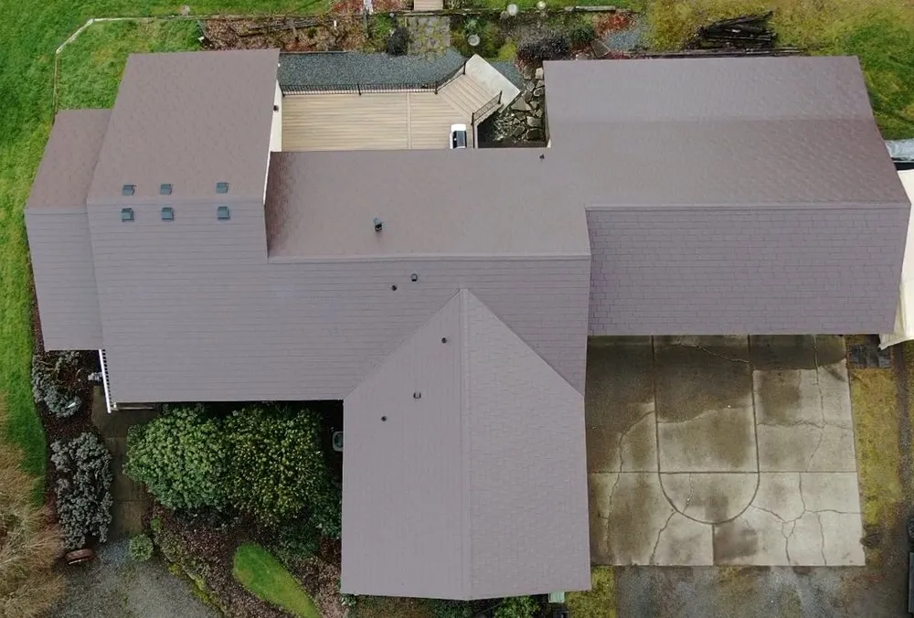 Slide of Mountaintop Metal Roofing