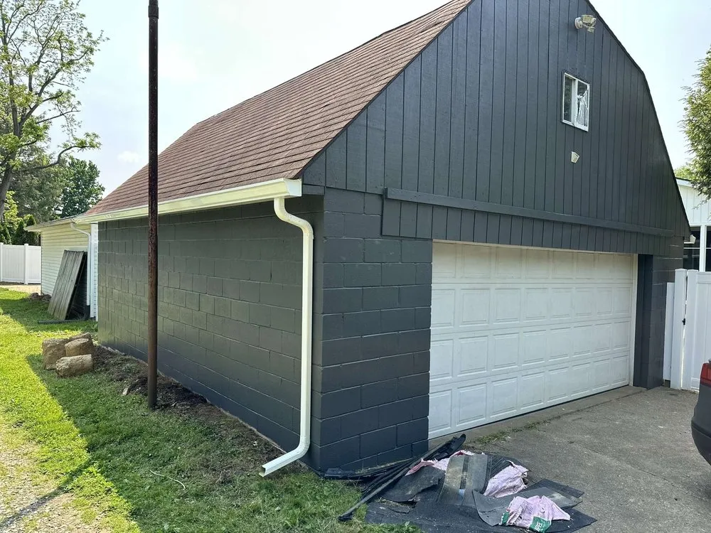 Slide of MOV Gutters & Construction