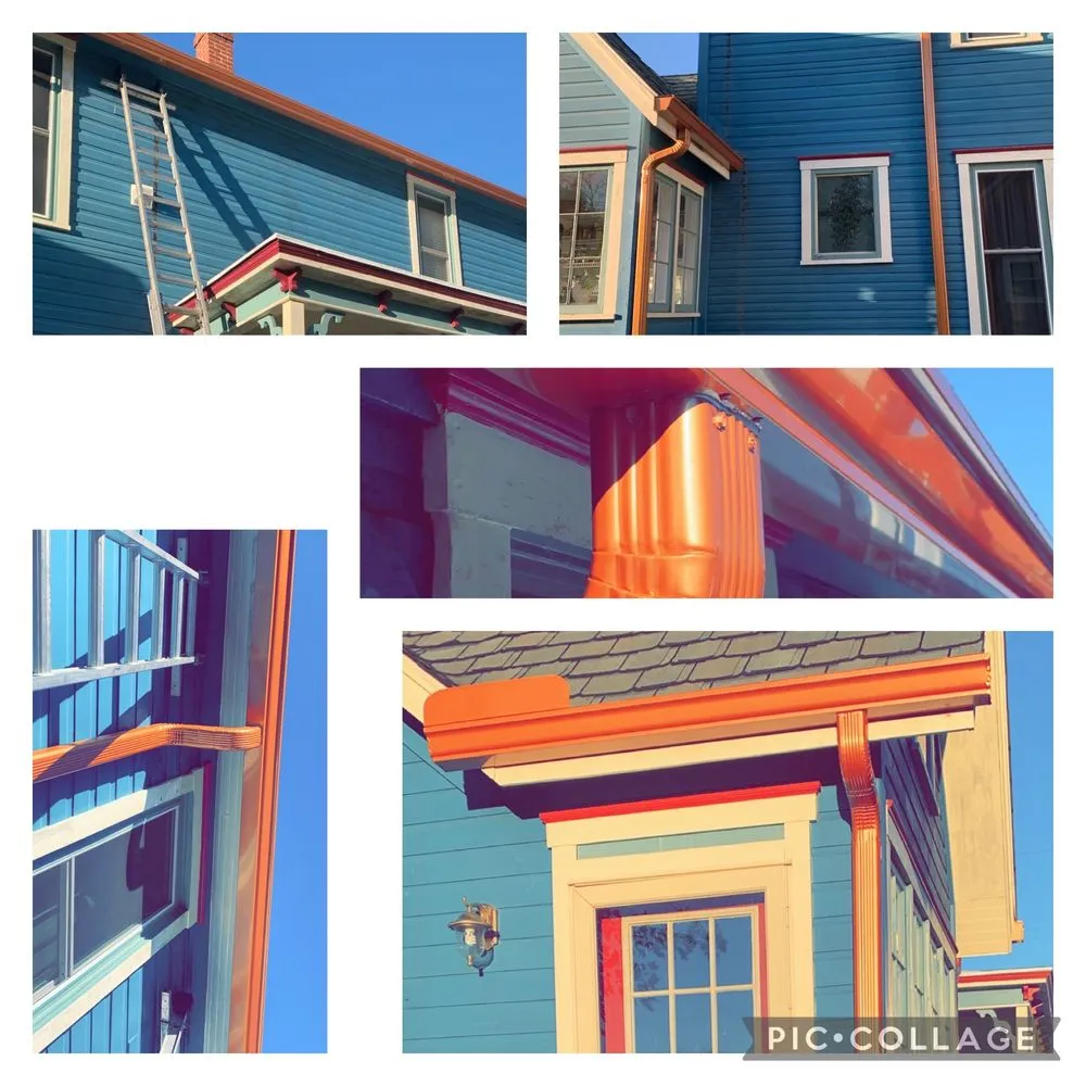 Slide of MOV Gutters & Construction