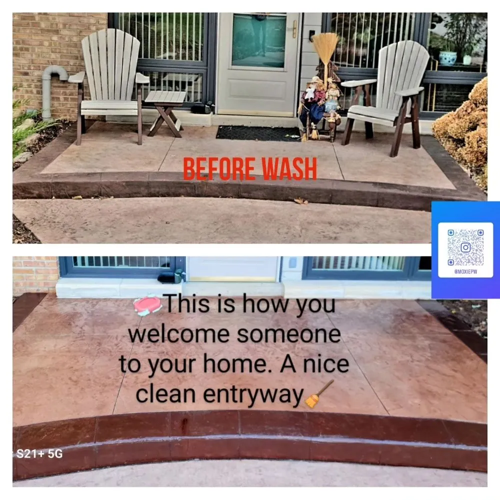 Slide of Moxie Pressure Washing