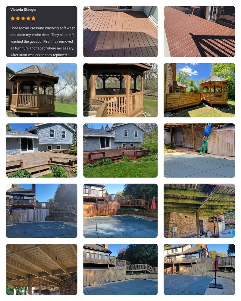 Slide of Moxie Pressure Washing