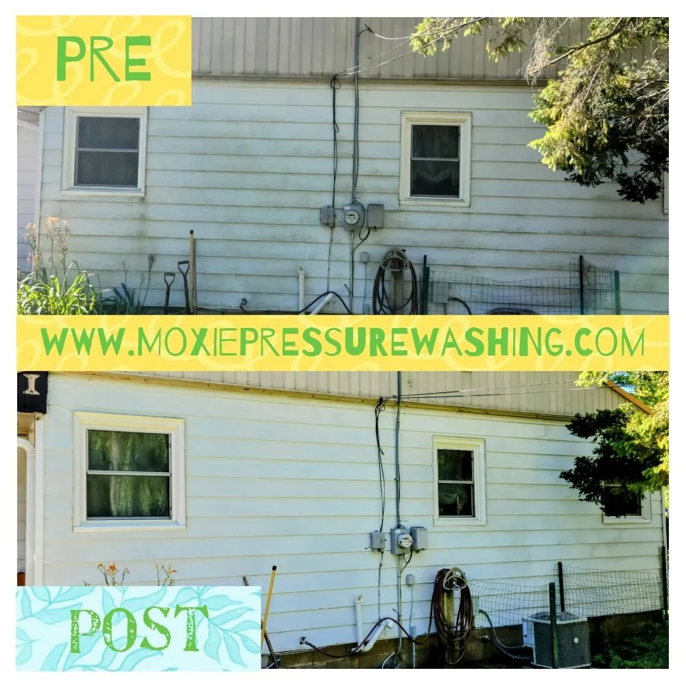 Slide of Moxie Pressure Washing