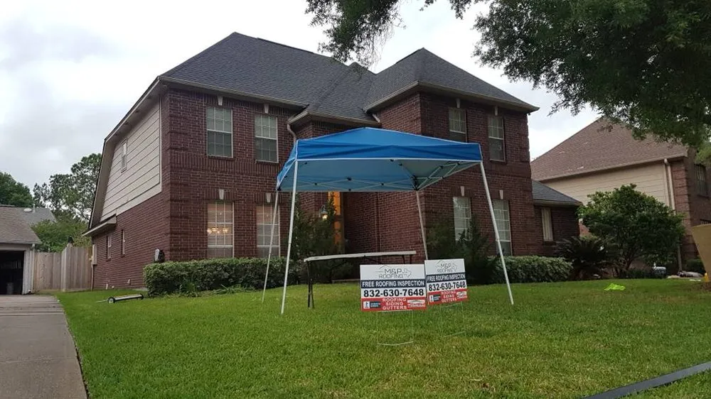 Slide of M&P Roofing