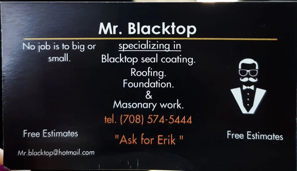 Slide of Mr. Blacktop