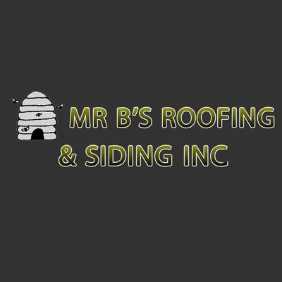 Mr. B's Roofing & Siding Logo