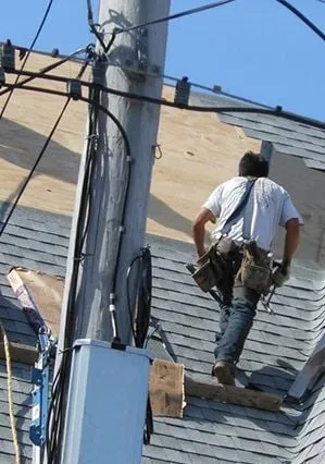 Slide of Mr B's Roofing