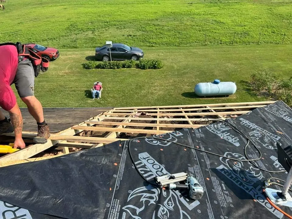 Emergency roof leak repair near you in McDermott, OH by Mr Fix It Right