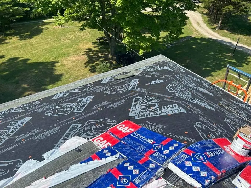 Emergency roof installation after storm damage across McDermott, OH - Mr Fix It Right