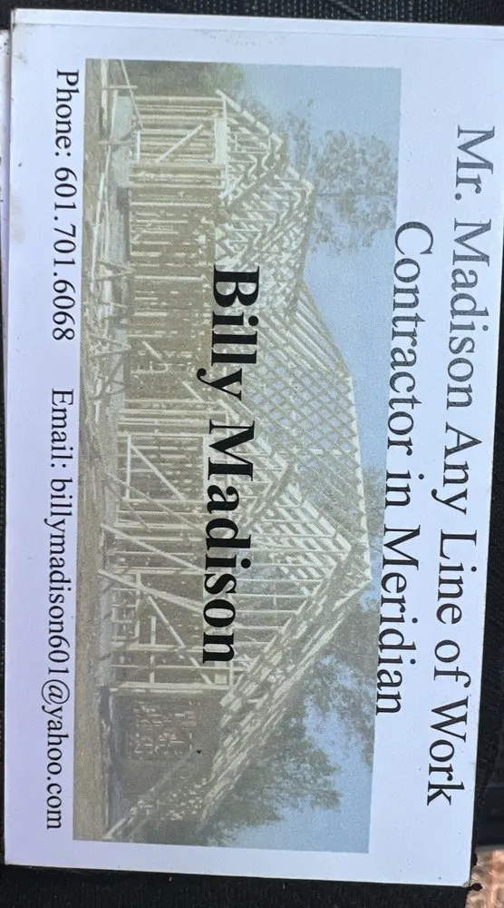 Slide of Mr Madison Any Line of Work