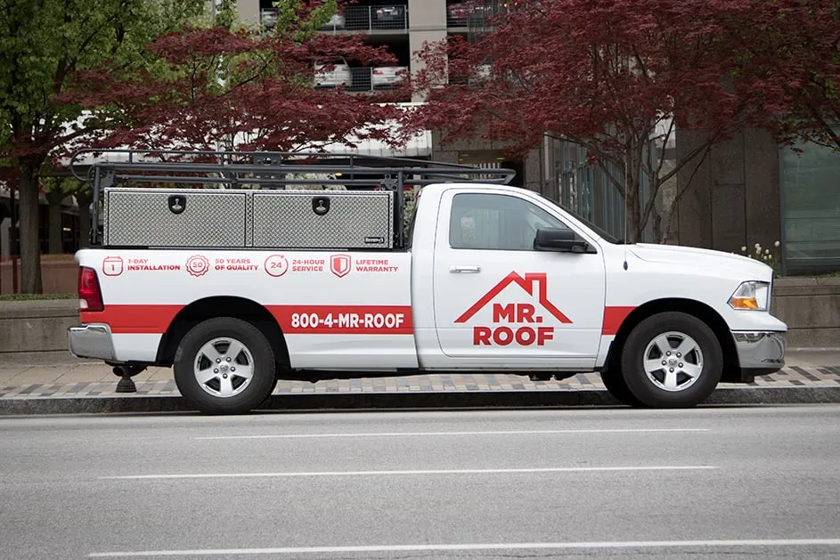 Slide of Mr. Roof Nashville