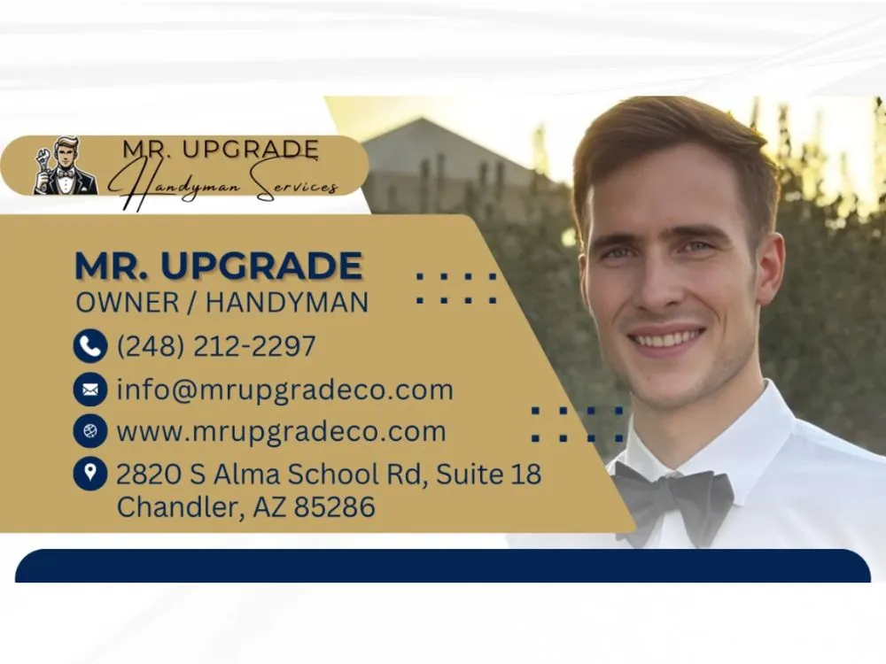 Slide of Mr Upgrade Handyman Services