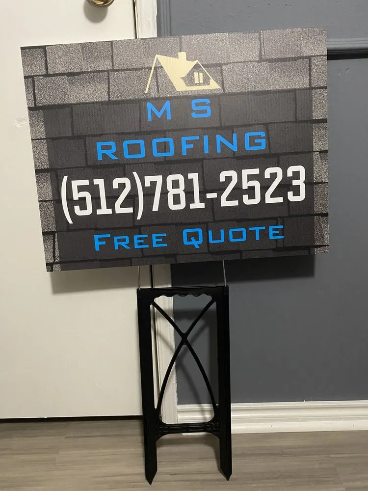 Slide of MS Roofing