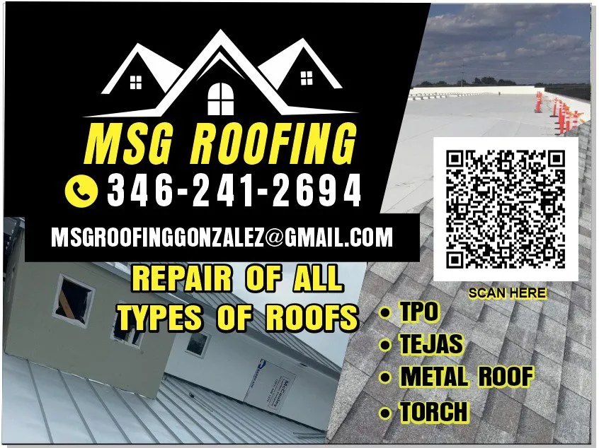 Expert roof inspection for homes across Downtown Houston, TX - MSG Roofing
