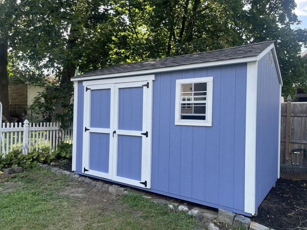 Emergency roof installation in Newtonville, NJ by MT ART Shed Repair