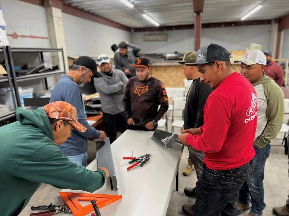 Slide of Mt Baker Roofing
