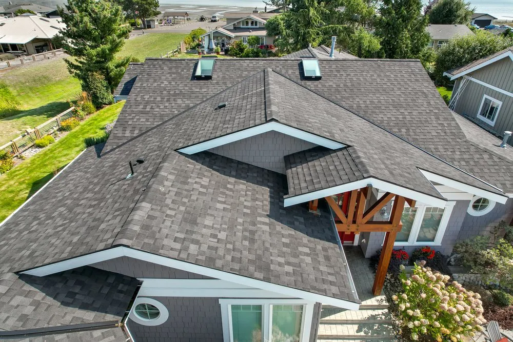 Slide of Mt Baker Roofing