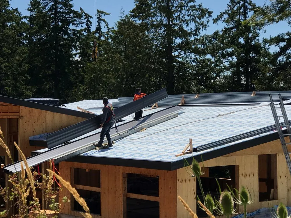 Slide of Mt Baker Roofing