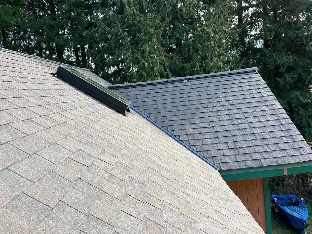 Slide of Mt Baker Roofing