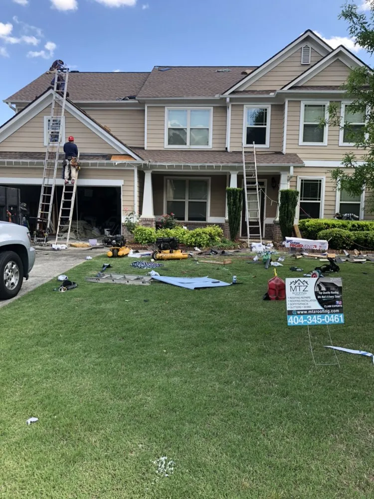 Slide of MTZ Roofing