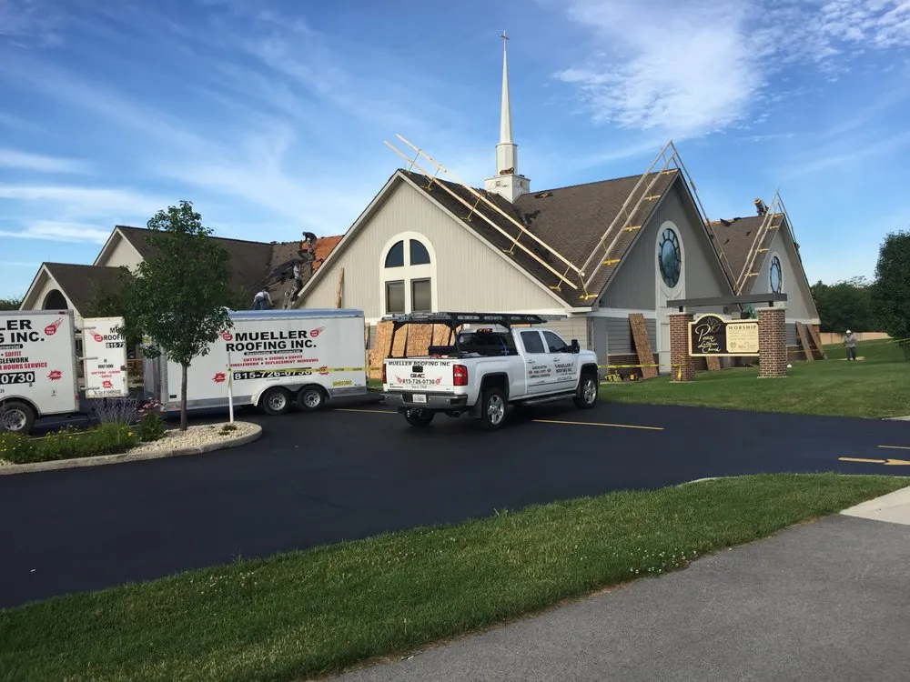 Slide of Mueller Roofing