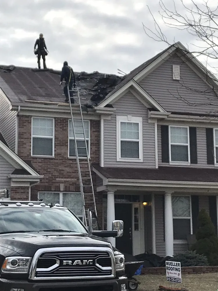 Slide of Mueller Roofing