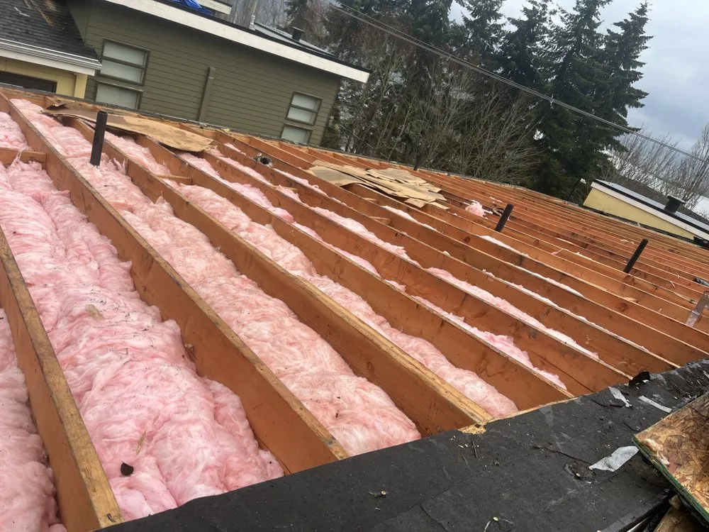 Slide of multi-peak roofing & construction