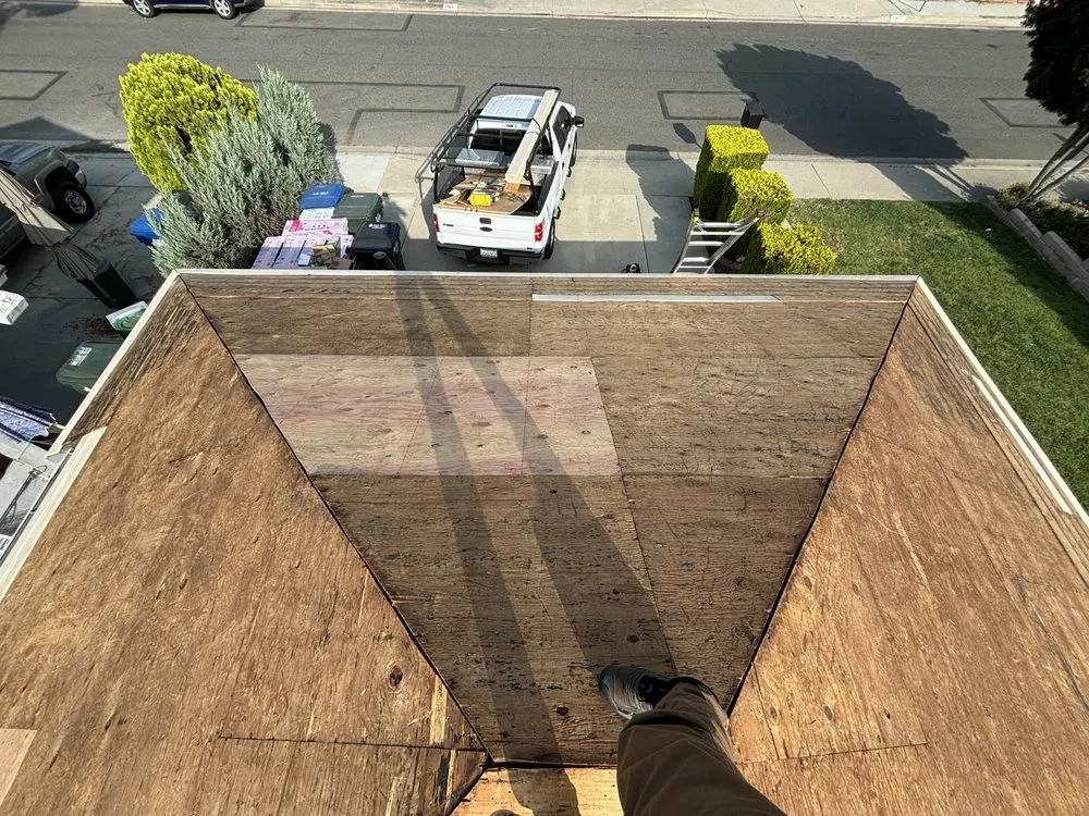 Slide of Munoz Roof and Roof Removal