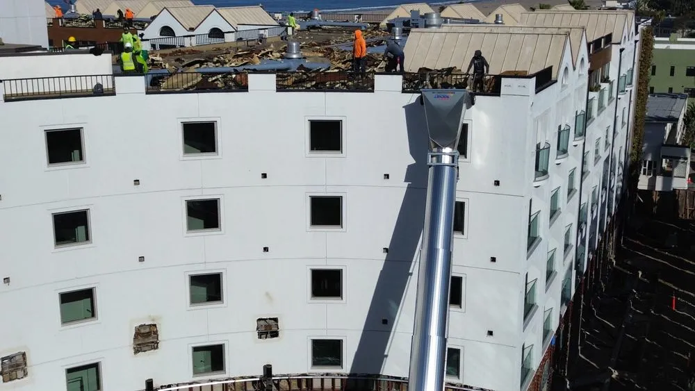 Slide of Munoz Roof and Roof Removal