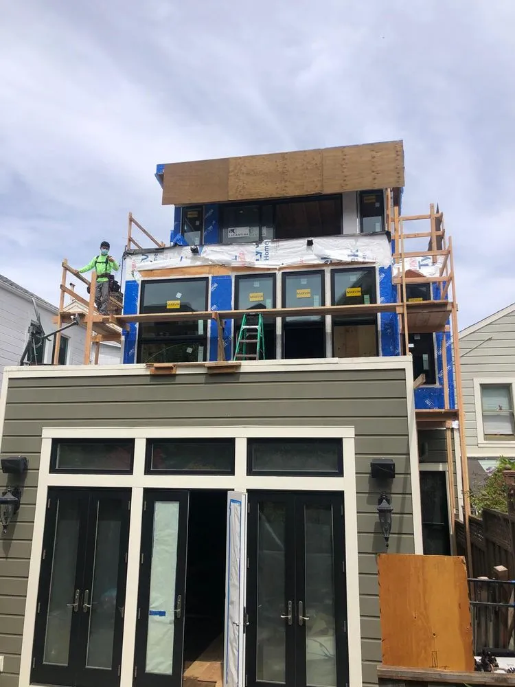 Slide of Munoz Villa Construction