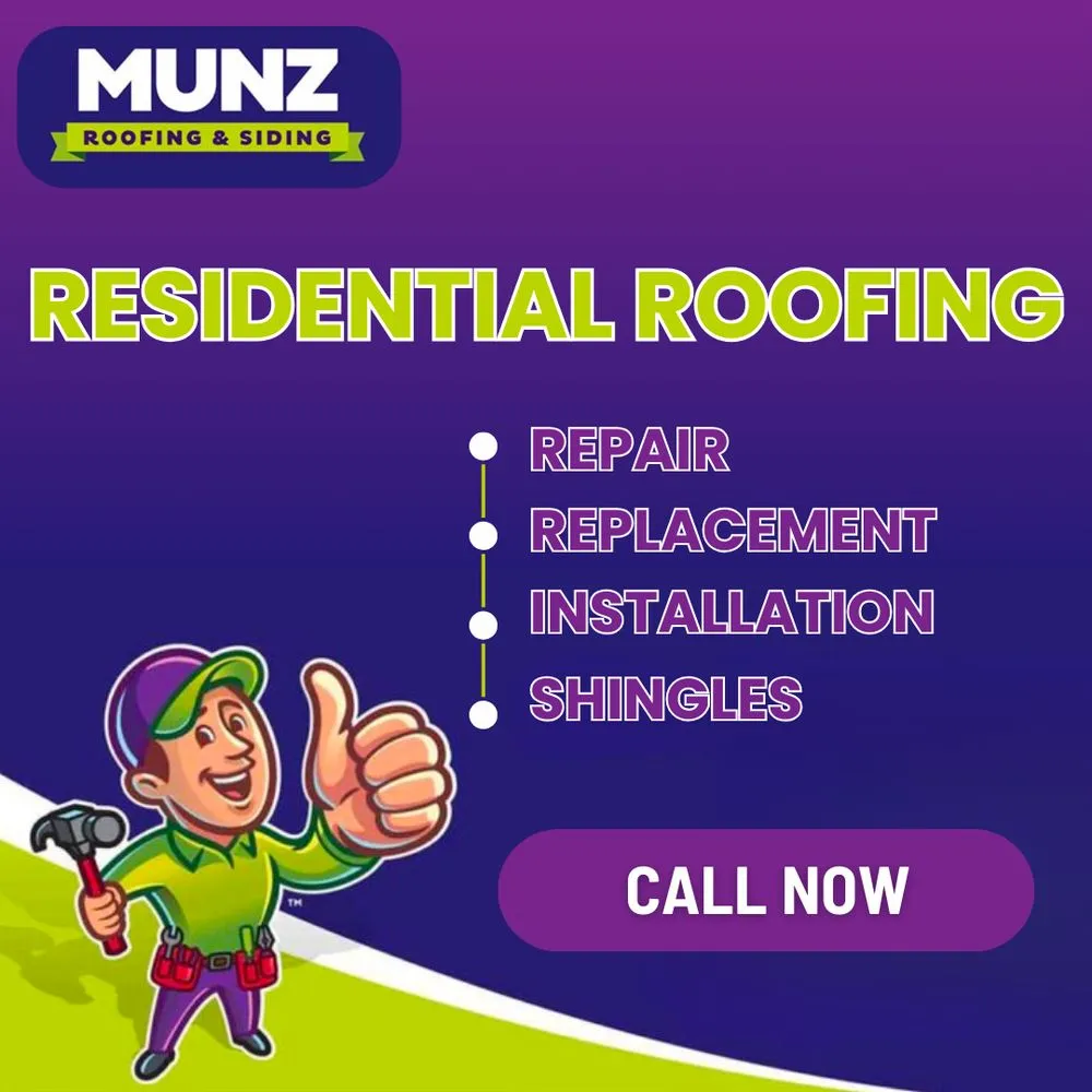 Slide of Munz Roofing & Siding