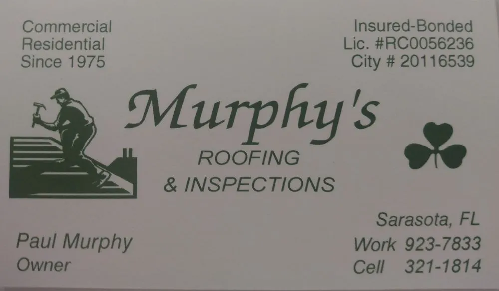 Slide of Murphy's Roofing