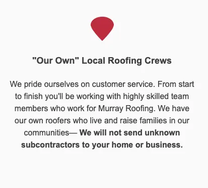 Slide of Murray Roofing