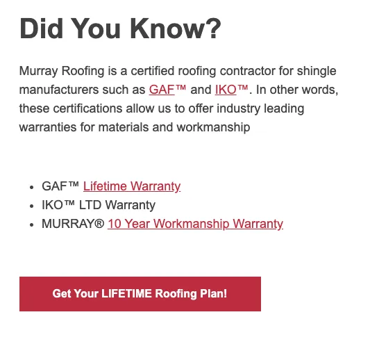 Slide of Murray Roofing