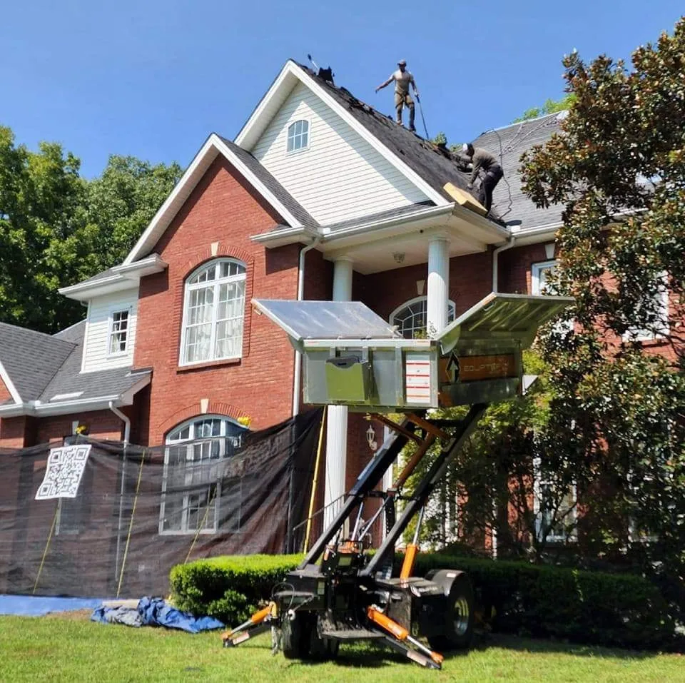 Slide of Music Brothers Roofing