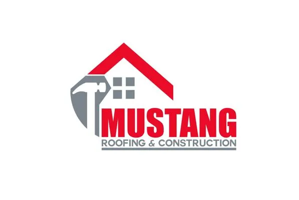 Mustang Roofing & Construction Logo
