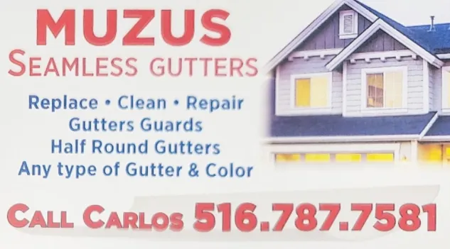 Slide of Muzus Seamless Gutters