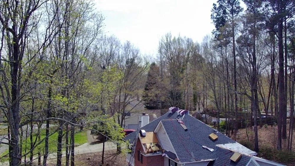 Licensed roof leak repair in Molena, GA by MV Roofing